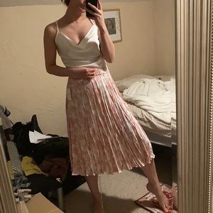 Bundle NEW Dusty Pink MarBle Midi Skirt